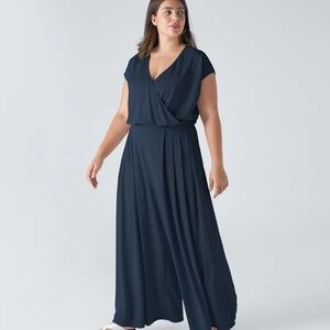 Nwt HALARA Deep Blue Jumpsuit